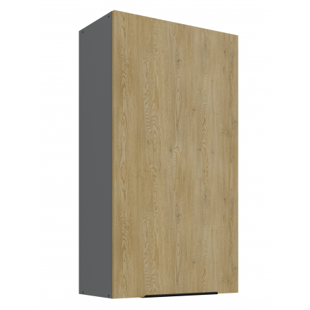 Szafka kuchenna górna 60 cm CREMA dąb cremona / antracyt 60 G-108 1F